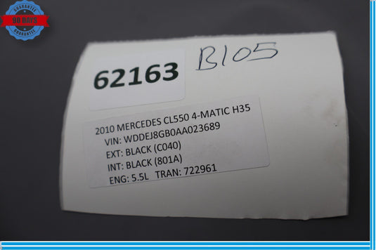 07-14 Mercedes W216 CL550 S550 S63 AMG Right Side Door Lock Control Switch Oem