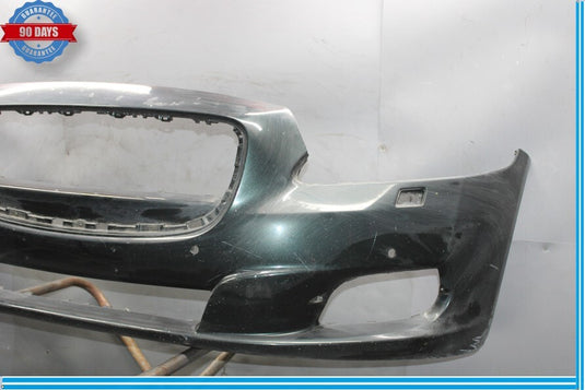 10-15 Jaguar X351 XJL XJ XJR Front Bumper Cover Panel Blue W/ Park Assist OEM