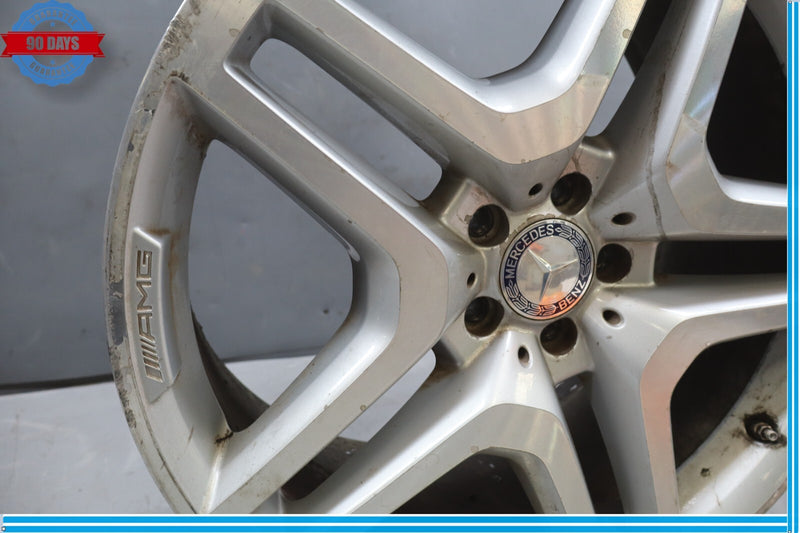 Load image into Gallery viewer, 07-19 Mercedes X166 GL450 GLS350 R21 Wheel Rim Silver 10Jx21H2 21'' Oem
