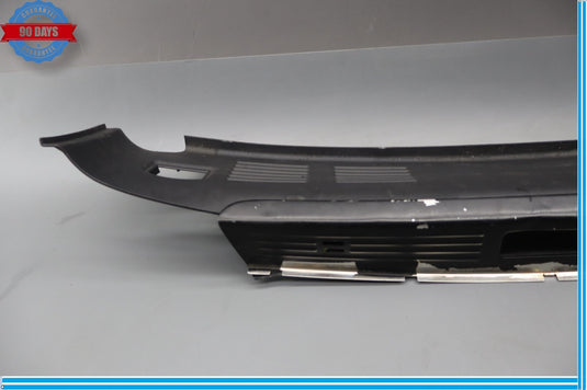 06-12 Bentley Continental Rear Trunk Latch Lock Sill Scuff Plate Trim Cover Oem