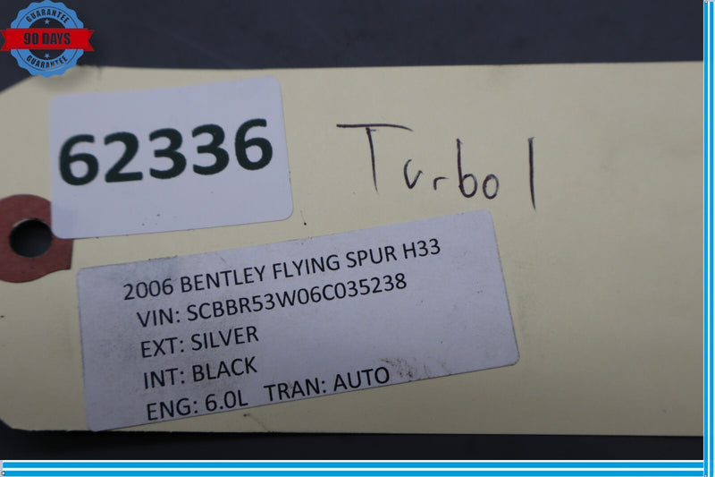 Load image into Gallery viewer, 03-08 Bentley Continental Flying Spur 6.0L W12 Turbocharger Turbo Right Side Oem
