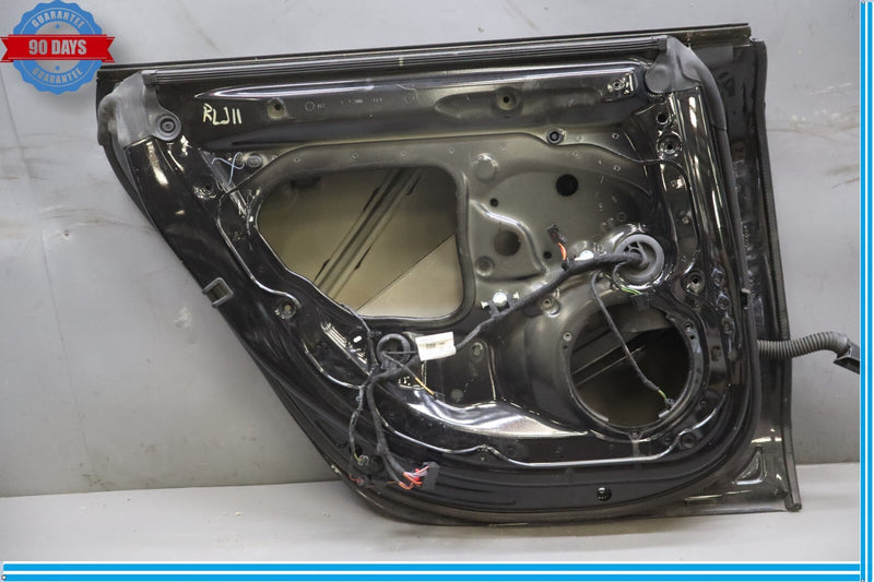 Load image into Gallery viewer, 12-18 Audi A7 Quattro RS7 Rear Left Driver Exterior Door Shell Panel Black Oem
