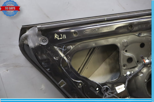 12-18 Audi A7 Quattro RS7 Rear Left Driver Exterior Door Shell Panel Black Oem