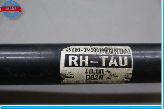 09-16 Hyundai Equus Rear Right Passenger Side Axle Drive Shaft Assembly Oem