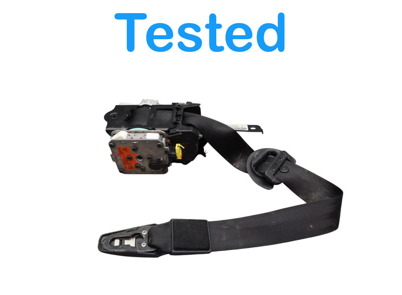 Load image into Gallery viewer, 11-18 Porsche Cayenne 958 Front Left Driver Side Seat Belt Seatbelt Black Oem
