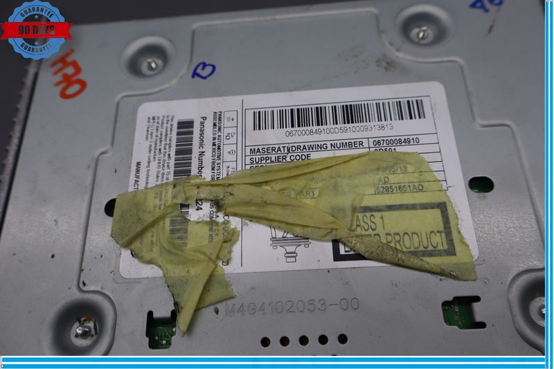 Load image into Gallery viewer, 14-17 Maserati Ghibli M157 Quattroporte M156 Head Unit Comand FM CD Audio Oem
