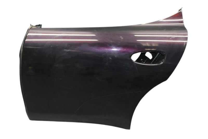 Load image into Gallery viewer, 10-16 Porsche Panamera Turbo Rear Left Driver Side Door Shell Panel Purple Oem
