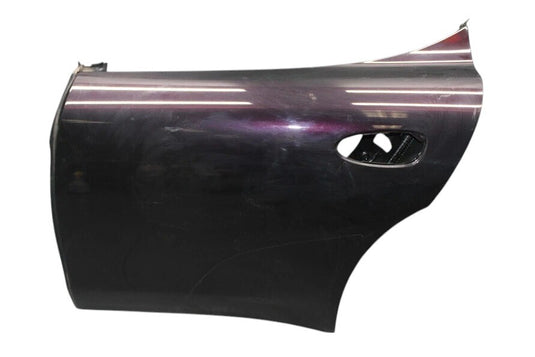10-16 Porsche Panamera Turbo Rear Left Driver Side Door Shell Panel Purple Oem