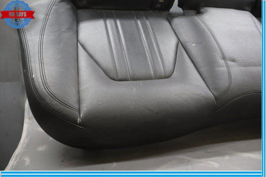 09-11 Jaguar XF X250 XFR Rear Seat Lower Bottom Cushion Bench Black Oem