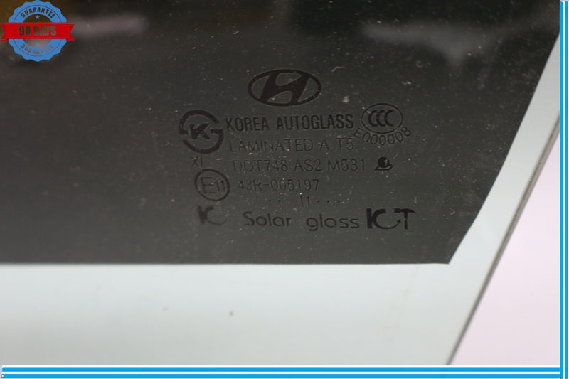 Load image into Gallery viewer, 15-16 Hyundai Genesis Front Left Driver Side Door Window Auto Glass Oem

