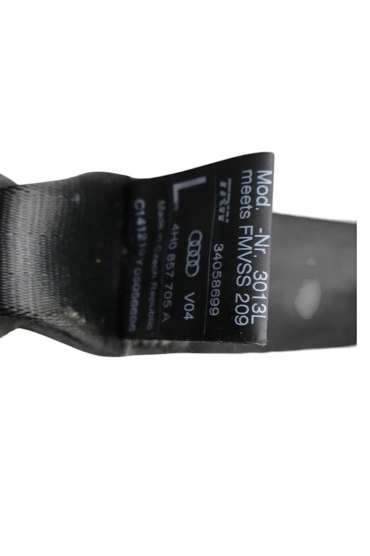 11-18 Audi S8 A8 Quattro Front Left Side Seat Seatbelt Retractor 4H0857705A Oem