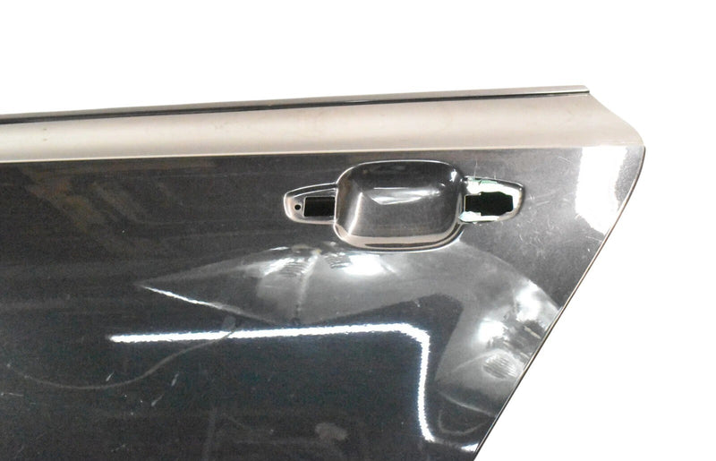 Load image into Gallery viewer, 12-17 Audi A7 Rear Left Driver Side Exterior Door Shell Panel Black OEM

