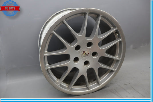 10-11 Porsche Panamera Rear Rim Alloy Wheel Silver 11x20 Spyder Oem