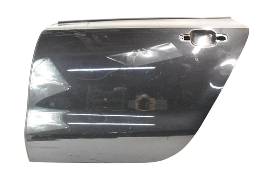 12-17 Audi A7 Rear Left Driver Side Exterior Door Shell Panel Black OEM