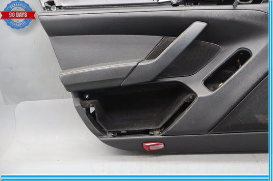 10-16 Porsche Panamera Front Left Side Interior Door Panel Cover Black Oem