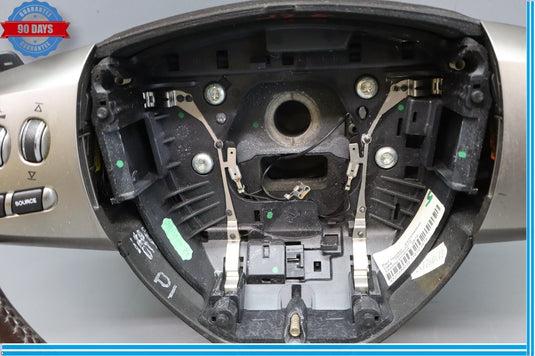 07-11 Jaguar X150 XK XF Steering Wheel w/ Paddle Shifters Black 6W833L598DD Oem