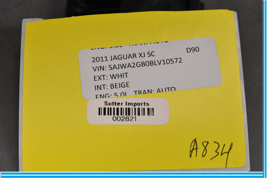09-15 Jaguar XF Keyless Entry Sensor Reader Module AH4N-15607-AE Oem