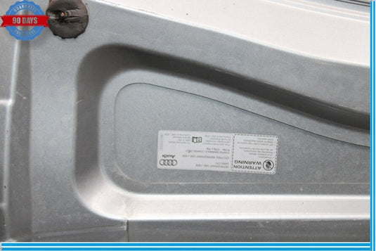08-17 Audi A4 Front Hood Bonnet Panel Shell Assembly Silver Oem