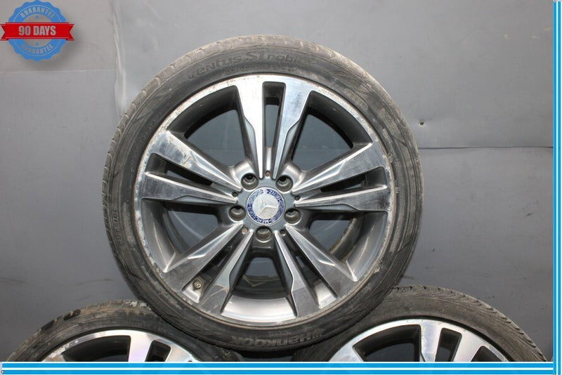 Load image into Gallery viewer, 14-17 Mercedes C207 E Class 18" 8.5jx18 5 Twin Spoke Rear Wheel Rim Set of 4 Oem
