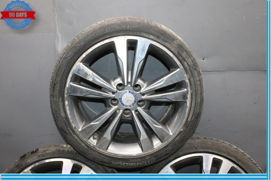 14-17 Mercedes C207 E Class 18" 8.5jx18 5 Twin Spoke Rear Wheel Rim Set of 4 Oem