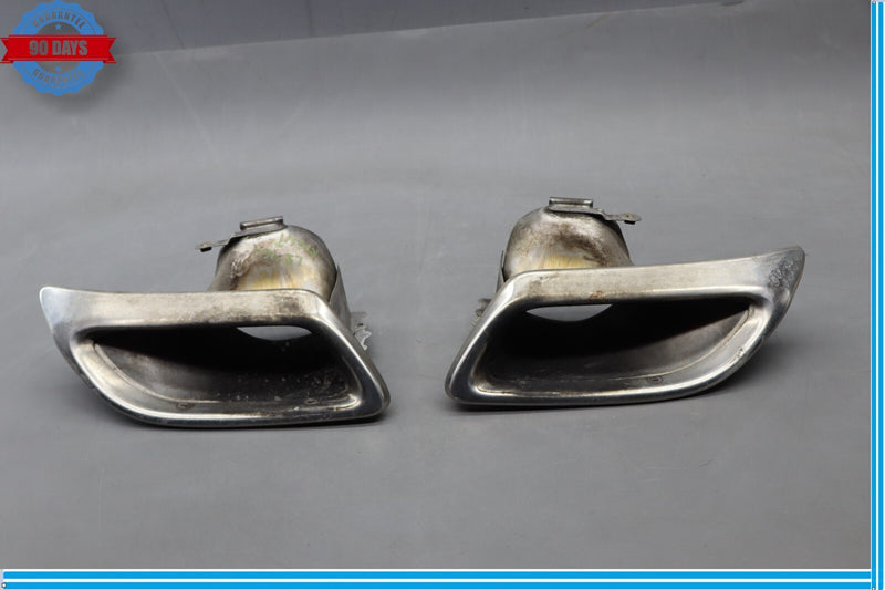 Load image into Gallery viewer, 07-09 Lexus LS460 LS460L Rear Left &amp; Right Side Exhaust Tail Pipe Tip Set OEM

