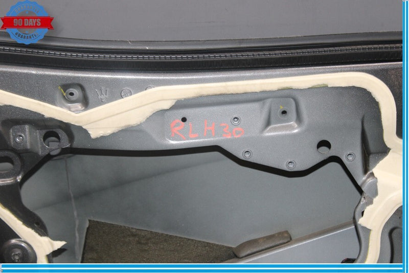 Load image into Gallery viewer, 14-17 Maserati Ghibli Rear Left Side Exterior Door Shell Frame Panel Black Oem

