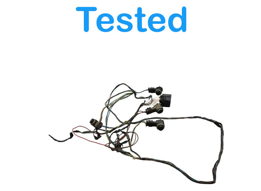 10-13 Land Range Rover Sport Rear Bumper Park Aid Wire Harness W/ Sensors Oem