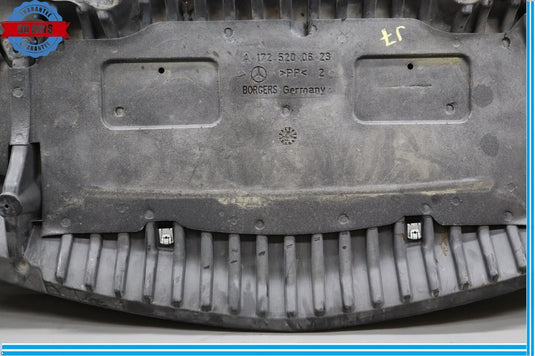 12-16 Mercedes X166 SLK350 Front Bumper Underbody Splash Guard Shield Oem
