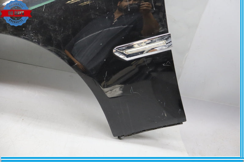 Load image into Gallery viewer, 09-15 BMW 740i 750i F01 Front Left Driver Side Fender Shell Cover Black Oem
