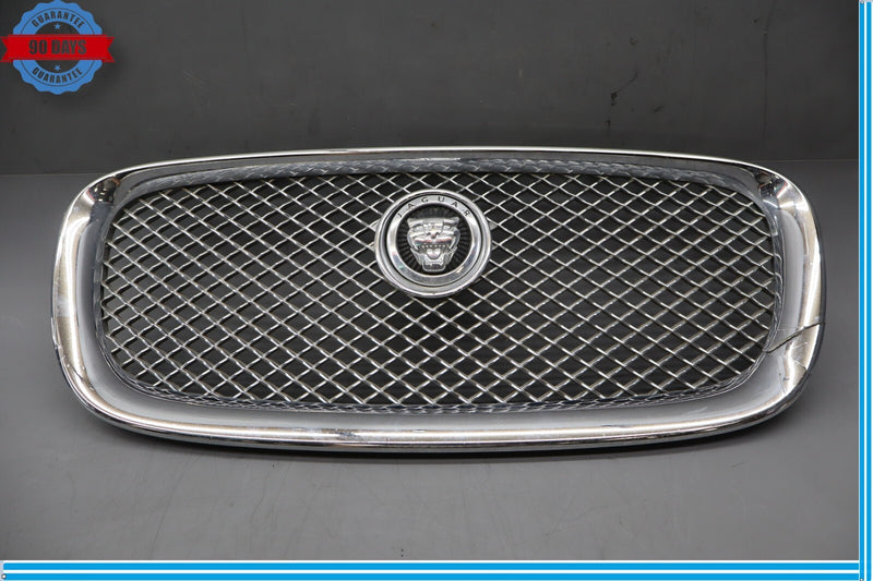 Load image into Gallery viewer, 10-15 Jaguar X351 XJ XJR Front Bumper Grill Grille Chrome W/ Logo AW938B271 Oem
