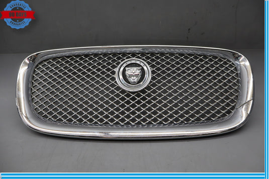 10-15 Jaguar X351 XJ XJR Front Bumper Grill Grille Chrome W/ Logo AW938B271 Oem
