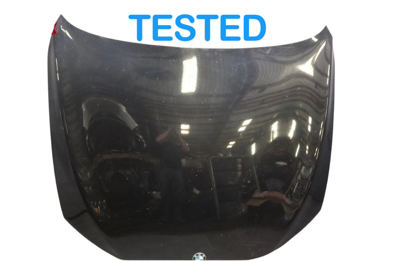 Load image into Gallery viewer, 09-15 BMW 740i 750Li F01 F02 Hood Bonnet Shell Cover Panel Assembly Black OEM
