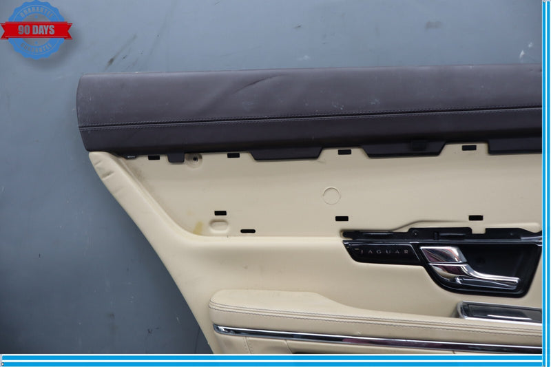 Load image into Gallery viewer, 10-18 Jaguar X351 XJ XJL Rear Left Driver Interior Door Panel Card Trim Oem
