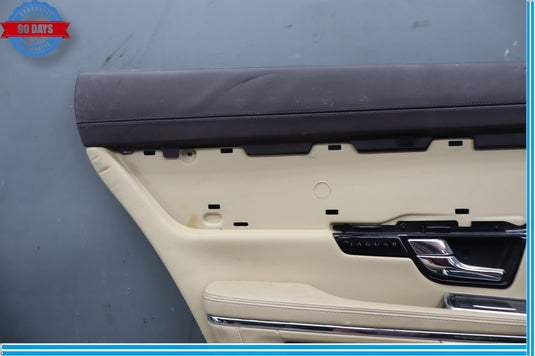 10-18 Jaguar X351 XJ XJL Rear Left Driver Interior Door Panel Card Trim Oem