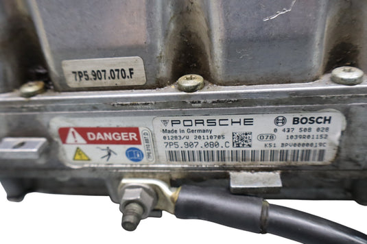 11-12 Porsche Cayenne 958 Hybrid S Battery Power Voltage Inverter Converter Oem