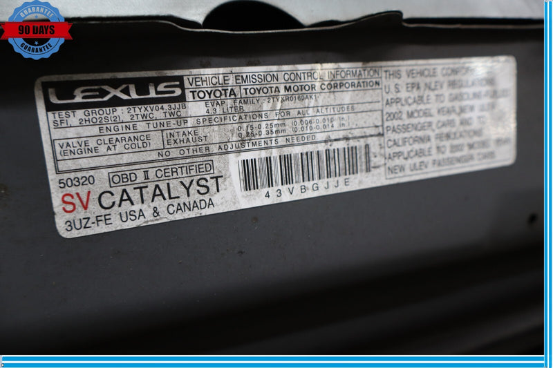 Load image into Gallery viewer, 01-03 Lexus LS430 UCF30L Front Hood Panel Lid Shell Panel Assembly Oem
