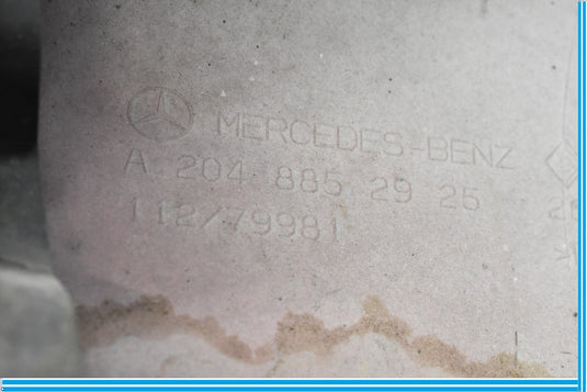 08-11 Mercedes W204 C300 C350 Rear Lower Bumper Cover Assembly Red Oem