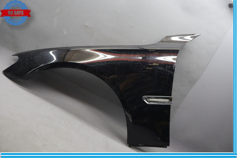 Load image into Gallery viewer, 09-15 BMW 740i 750i F01 Front Left Driver Side Fender Shell Cover Black Oem
