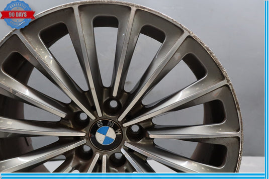 09-16 BMW 535i 740i 750i 8.5x19 19" Wheel Rim Silver R19 6775392 Oem