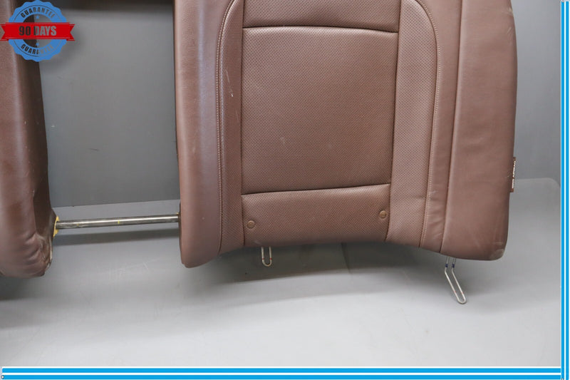 Load image into Gallery viewer, 09-10 Hyundai Genesis Rear Upper Seat Cushion Leather Brown Oem
