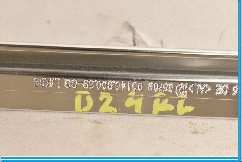 Load image into Gallery viewer, 09-15 BMW 750i 750Li F01 F02 F10 Rear Left Door Quarter Window Slot Trim Oem
