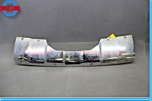 07-09 Mercedes X164 GL450 GL550 Rear Bumper Lower Shield Chrome 1648850522 Oem