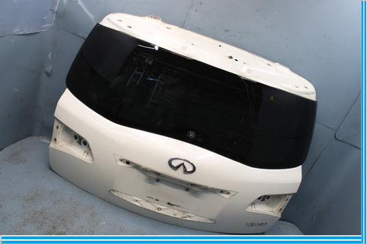 11-17 Infiniti QX56 QX80 Rear Liftgate Trunk Lid Hatch White (QAB) Oem