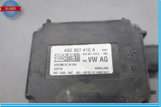 12-18 Audi A6 Garage Door Opener Control Module 4G0907410 Oem