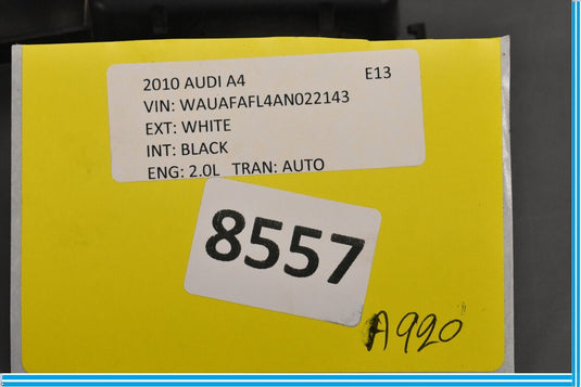 08-12 Audi A4 Home Link Garage Door Module Bracket Oem