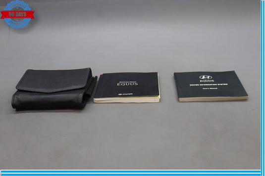 2012 Hyundai Equus SIG Owner User Manual Guide Book W/ Case Cover Oem