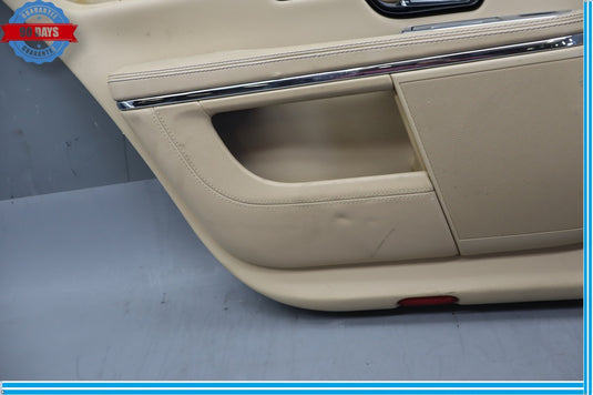 10-18 Jaguar X351 XJ XJL Rear Left Driver Interior Door Panel Card Trim Oem