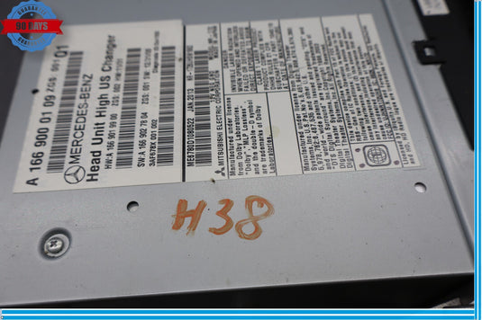 12-19 Mercedes X166 GL450 Navigation Multi Media Player Audio Radio Receiver Oem