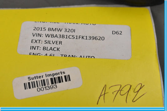 12-18 BMW 320i 328i 428i F30 Engine Serpentine Belt Tensioner Pulley Oem