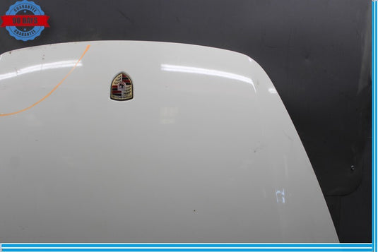 11-14 Porsche Cayenne 958 Hybrid S Hood Panel Assembly White Oem